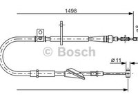 Cablu frana mana OPEL AGILA A H00 BOSCH 1987477772