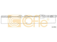 Cablu frana mana Opel Ascona C, Vectra A Cofle 115921, parte montare : stanga, spate