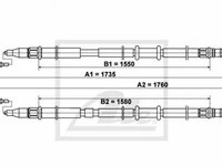 Cablu frana mana OPEL ASTRA H combi L35 TEXTAR 44031700 PieseDeTop