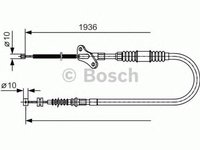 Cablu frana mana OPEL FRONTERA A 5 MWL4 BOSCH 1987482111