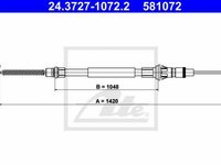 Cablu frana mana OPEL MOVANO caroserie F9 TEXTAR 44031400