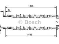 Cablu frana mana OPEL VECTRA B 36 BOSCH 1987477391