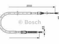 Cablu frana mana PEUGEOT 308 4A 4C BOSCH 1987482190