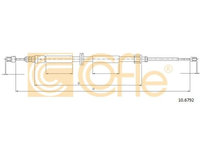 Cablu frana mana Renault Megane Cc (Ez0/1), Megane 3 (Bz0 Cofle 106792, parte montare : stanga, dreapta, spate