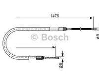 Cablu frana mana RENAULT MEGANE Scenic JA0 1 BOSCH 1987477639