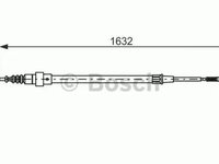 Cablu frana mana SEAT CORDOBA 6K1 6K2 BOSCH 1987477204 PieseDeTop