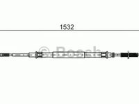 Cablu frana mana SEAT CORDOBA 6K1 6K2 BOSCH 1987477215 PieseDeTop