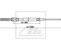 Cablu frana mana SEAT TOLEDO III 5P2 TEXTAR 44005800 PieseDeTop