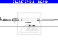 Cablu frana mana SEAT TOLEDO IV KG3 ATE 24372727102