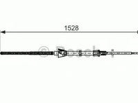 Cablu frana mana SKODA CITIGO BOSCH 1987482374 PieseDeTop