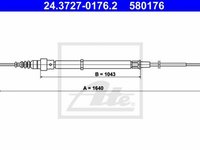 Cablu frana mana SKODA FABIA 6Y2 TEXTAR 44006900