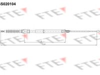 Cablu frana mana SKODA OCTAVIA 5E3 FTE FBS020104