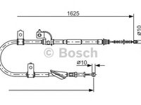 Cablu frana mana SUBARU FORESTER SF BOSCH 1987482081