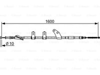 Cablu frana mana SUBARU IMPREZA limuzina GD BOSCH 1987482574