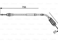 Cablu frana mana VOLVO S80 II AS BOSCH 1987482556