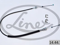 Cablu nivel schimbare viteze dreapta 1400mm FIAT BRAVO II LANCIA DELTA III 1.4-2.0 d 11.06-12.14 LINEX LIN14.44.76