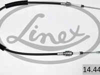 Cablu nivel schimbare viteze stanga 1275mm FIAT BRAVO II LANCIA DELTA III 1.6 d/1.9 11.06-12.14 LINEX LIN14.44.55