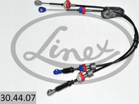 Cablu nivel schimbare viteze stanga Dreapta 1065mm/995mm NISSAN QASHQAI I 1.6 02.07-12.13 LINEX LIN30.44.07