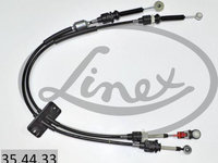 Cablu nivel schimbare viteze stanga Dreapta 1279mm/1210mm NISSAN NV300 OPEL VIVARO B RENAULT TRAFIC III 1.6 d 05.14- LINEX LIN35.44.33