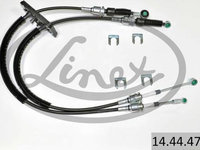 Cablu nivel schimbare viteze stanga Dreapta 1160mm/1180mm CITROEN JUMPER FIAT DUCATO PEUGEOT BOXER 2.0 d/3.0CNG/3.0 d 04.06- LINEX LIN14.44.47