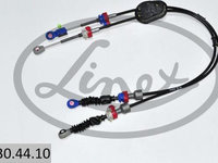 Cablu nivel schimbare viteze stanga Dreapta 1280mm/1235mm NISSAN QASHQAI I 2.0 d 02.07-12.13 LINEX LIN30.44.10