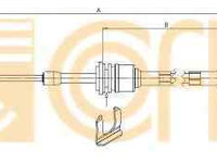 Cablu timonerie cutie viteze manuala FIAT PUNTO / GRANDE PUNTO (199) FIAT 55199874