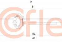 Cablu,transmisie manuala (113882 COFLE) Citroen,PEUGEOT