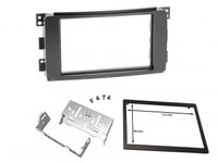 Cadru radio 2DIN cu console metalice + cadru (173×98 mm) SMART Fortwo- 2007>2010 / SMART Forfour-