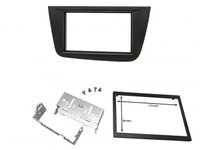 Cadru radio 2DIN cu console metalice + cadru (173×98 mm) Seat ALTEA 2004>2015 / TOLEDO 2004>2009