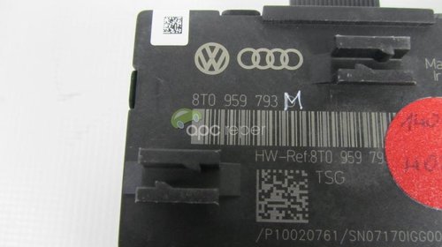 Calculatoare usi originale Audi A4 8K, A5 8T cod: 8T0959793M