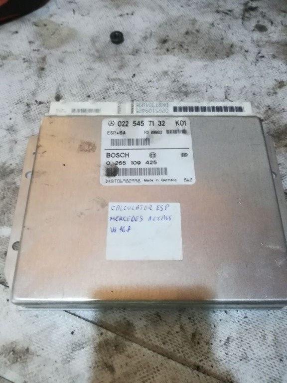 Calculator Abs/Esp, Mercedes A-Class W168, cod 0 265 109 425