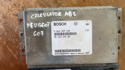 Calculator ABS /ESP pentru Peugeot 607,cu cod