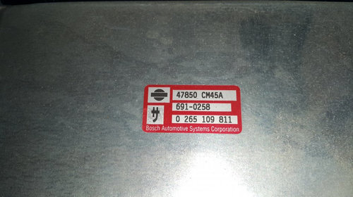 Calculator ABS Infiniti G35/ V35 2003-2007, 3.5L V6 DOHC 24V Benzina