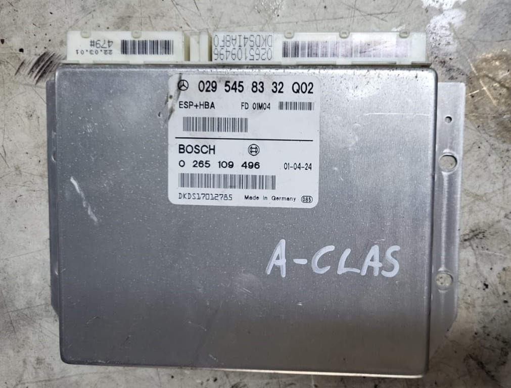 Calculator ABS Mercedes A Class W1768 1.7 dCi COD: 0265109496, 0295458332Q02