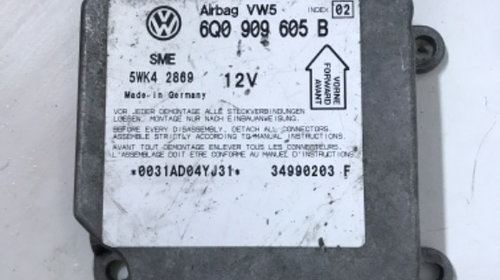 Calculator airbag 6Q0909605B Vw Golf 4