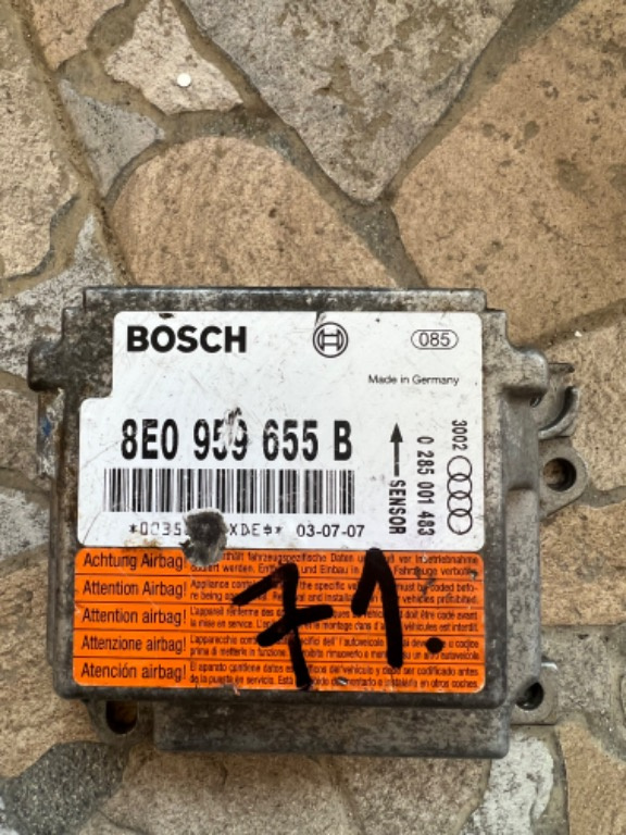 Calculator airbag Audi A4 B6 (2001-2004) [8E2, B6]