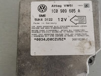 Calculator airbag Calculator airbag VW Golf 4 1C0909605A 1C0 909 605 A 5WK43122 5WK4 3122 1C0909605A Volkswagen VW Golf