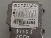 Calculator airbag Calculator airbag VW Golf 5 Jetta 1K0909605R 1K0 909 605 R 5WK43412 02 H018 S2200 1K0909605R Volkswagen VW Golf