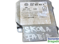 Calculator airbag Cod: 6Q0909605H Skoda Fabia 6Y [1999 - 2004] Hatchback 5-usi 1.4 MT (68 hp)