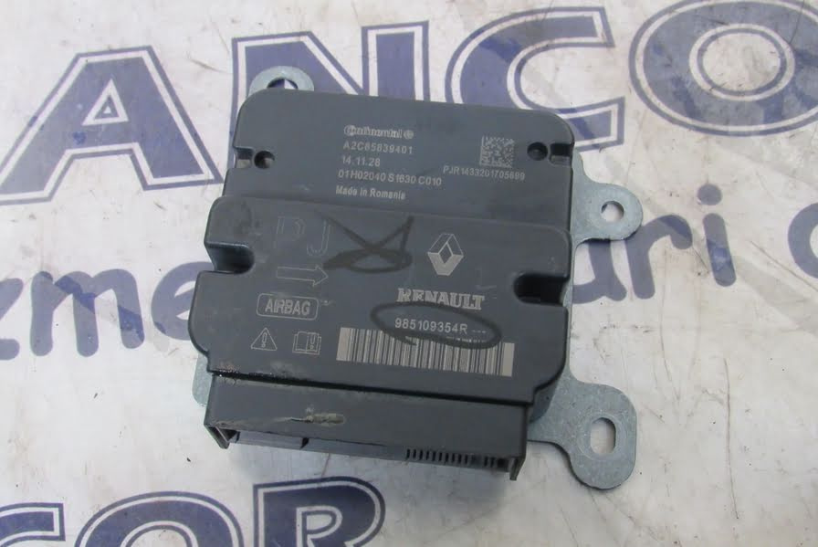 CALCULATOR AIRBAG DACIA LODGY - COD 985109354R - AN 2017