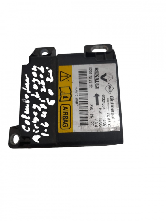 Calculator airbag Dacia Logan 1.6 mpi 2004-2008 cod 403245B4