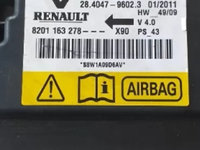 Calculator airbag Dacia Logan 1 an 2004 - 2012, cod 8201163278