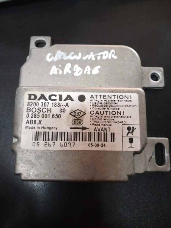 Calculator airbag dacia logan 2005 1.4 mpi