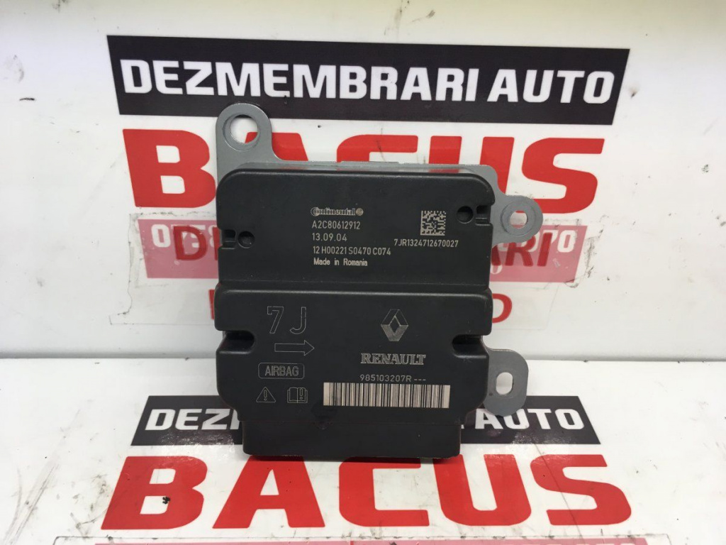 Calculator airbag Dacia Logan cod: a2c80612912