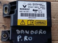 Calculator airbag Dacia Sandero cod produs : 8201 163 278 - - - 28.4047- 9603.3