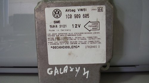 Calculator airbag Ford Galaxy an 2001 coduri: