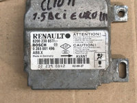 Calculator airbag Renault Clio 2 1.5 DCI 2002 8200230857 0285001496 BOSCH