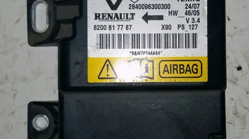 CALCULATOR AIRBAG Renault, DACIA Logan / Sand