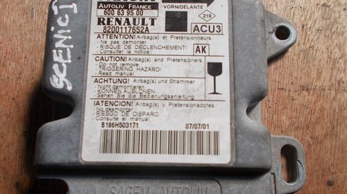 CALCULATOR AIRBAG RENAULT SCENIC 1