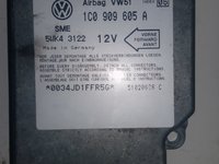 Calculator airbag VW Golf 4/ Bora / Passat B4 / B5, Skoda, Seat, cod: 1C0 909 605 A